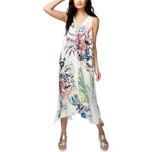 Rachel Rachel Roy white floral dress w pockets